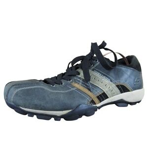 Skechers Men's Lifestyle Sneaker Black Leather Size 9 Medium Used 2025